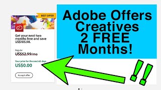 Adobe Waives Fees for 2 Months to Help Creative Industry - How to Unlock