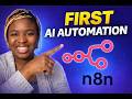 n8n AI Automation: Build Your First AI Agent (n8n Beginner Tutorial)