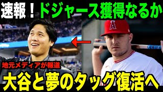 【海外の反応】ドジャースまさかのトラウト獲得！大谷翔平と夢のタッグが実現する可能性！ohtani 大谷翔平 トラウト　佐々木朗希　山本由伸 藤浪晋太郎　中野 拓夢