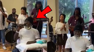 Wow freddie mcgregor sings for Staff at Hospital after recovering from Str0ke