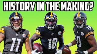 Could these 3 STEELERS WR'S make HISTORY in 2021!?