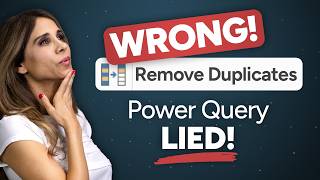 Power Query Remove Duplicates Keeps the WRONG Record