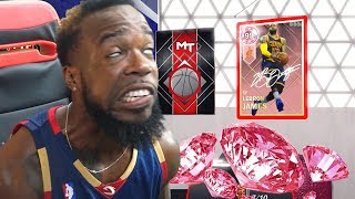 I PULLED THE GOAT!! PINK DIAMOND LEBRON JAMES PACK OPENING! NBA 2k18