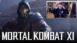 MORTAL KOMBAT 11 - Reveal Trailer REACTION! (Mortal Kombat XI)