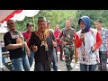 waktu ibu bupati Nunukan berkunjung di perbatasan( Lumbis Pansiangan )