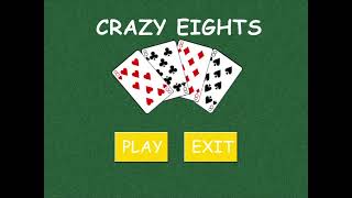 Crazy Eights card game with Python and Pygame