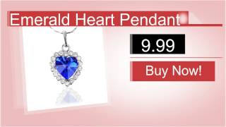 Emerald Heart Pendant