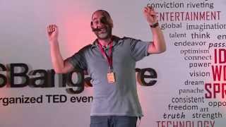 Power of humour: Sal Yusuf at TEDxNMIMSBangalore