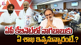 ఏపీ కేబినెట్ లో నాగబాబుకు కీలక శాఖ ..! | Nagababu in AP Cabinet || @SumanTVNellore