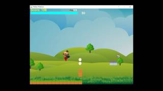 My First Platform game in Java (Test level)