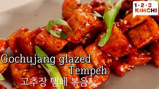 Gochujang glazed tempeh: The most delicious & addictive tempeh recipe you will ever find!