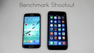 Galaxy S6 Edge vs iPhone 6 Plus - Benchmark Shootout