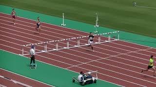 20190525高校総体陸上福岡県予選 男子400mH決勝