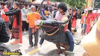 รำเซิ้งบั้งไฟประเพณีโบราณอีสาน!!บ้านตาโกน ต.ตาโกน​ อ.เมืองจันทร์ จ.ศรีสะเกษ ปี65