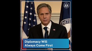 Diplomacy Will Always Come First