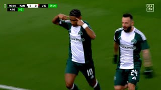 Tete Goal 90+4, Panathinaikos vs Vikingur Reykjavik (2-0), All Goals Results/Extended Highlights..