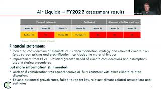 Chemicals Sector: Climate Accounting, Audit \u0026 Disclosure 2024 Gap Analysis