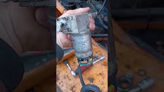 Diesel engine thorttle electric motor actuator fault - Solved #shorts