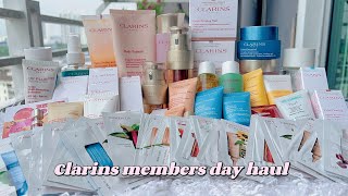 Clarins Skin Care | Clarins Members Day Haul | Clarins Products | 6 Steps Skin Care Routine