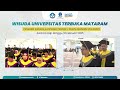 wisuda universitas terbuka mataram periode i tahun akademik 2024 2025