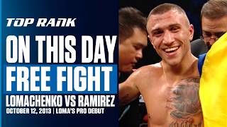 Vasiliy Lomachenko vs Jose Luis Ramirez | FREE FIGHT LOMA's PRO DEBUT