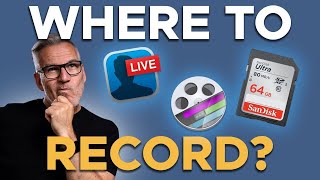 Record in Camera VS Software (Ecamm Live and ScreenFlow)