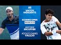 Antoine Escoffier vs Adolfo Daniel Vallejo AUGUST 14, 2024 (Kozerki Open)