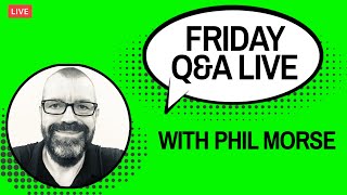 Friday Q&A with Phil Morse - DJ livestreams, making music, tech...