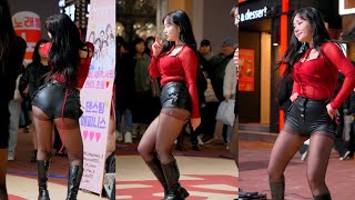 4k 241221 댄스팀 해피니스 HAPPINESS 사랑 SARANG [SHEESH/MANIAC/Shhh!/Cherish/SecretGarden/Kitsch] 홍대버스킹 직캠