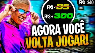 URGENTE!! FREE FIRE A 240 FPS NA NOVA ATUALIZAÇÃO!! ( como melhorar o fps ) FAÇA ISSO AGORA!!🚀