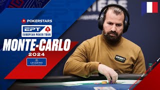 EPT Monte-Carlo 2024 5K€ MAIN EVENT - Jour 2 avec Benny & Yu | PokerStars en Français