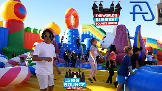 THE WORLD'S BIGGEST BOUNCE HOUSE (Guinness World Records) at THE BIG BOUNCE AMERICA