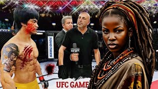 UFC 4 Bruce Lee Vs. African Girl Ea Sports