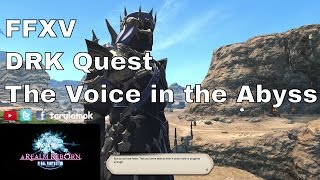 FFXIV The Voice In The Abyss | Dark Knight Job Quest level 35