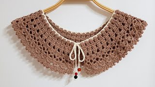 #163 Crochet collar[Eng]