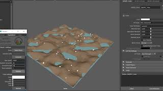 Terrain Generator (Python/Maya/MASH)