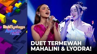 Download Mp3 Lyodra x Mahalini Medley Song DAHSYATNYA AWARDS 2023