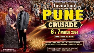 7 MARCH 2024 PUNE CRUSADE MEETING WITH WORSHIP BY PASTOR SUNNY VISHWAS