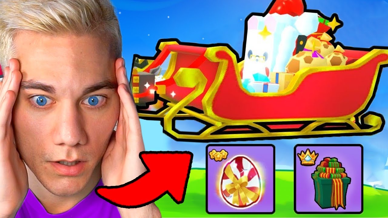 Nový Vánoční Update V Pet Simulatoru Youtube