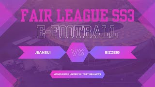 FAIR LEAGUE SS3 JEANSUI VS BIZZBIG MATCH AUTHENTIC TEAM UNIFORM RATING