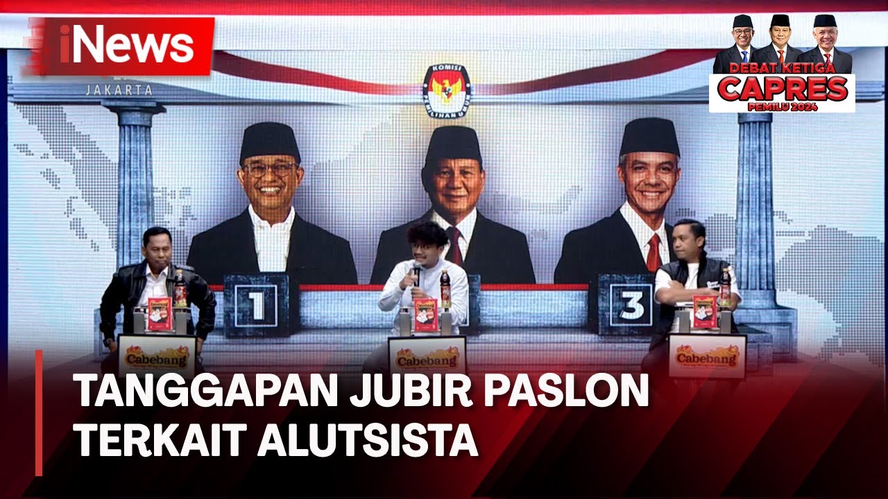 Tanggapan Dari Masing-masing Jubir Paslon Terkait Alutsista | Pra-Debat ...