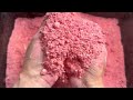 super flaky dyed gym chalk blocks asmr sleep aid oddly satisfying