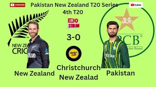 Pakistan Vs New Zealand, T20 Series 4th T20 Live from Hagley Oval, Christchurch, New Zealand.