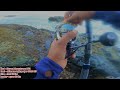 solo fishing from a beautiful shore from ratnagiri gt fishing rocky shore coastal fishing