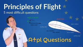 TOUGHEST 5 Principles of Flight questions from EASA ATPL Questions database! Captain Joe \u0026 Fabi