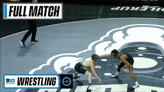 125 LBS: Aaron Cashman (Iowa) vs. #11 Devin Schroder (IPurdue) | 2021 B1G Wrestling