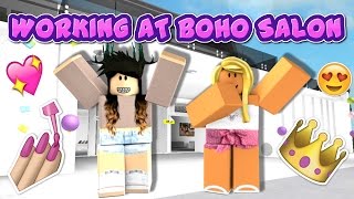 Roblox How To Get A Job At Boho Salon Daikhlo