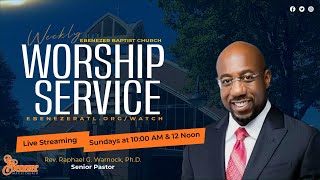 College Sunday Service | 10AM, October 13, 2024 | Ebenezer Baptist Church ATL