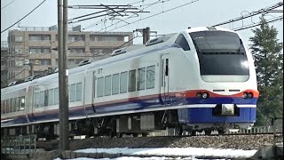 特急しらゆき3号新潟行きE653系H202編成　信越本線下り53M