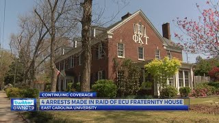 2,500 Xanax bars seized; 4 arrests made in raid of ECU fraternity house